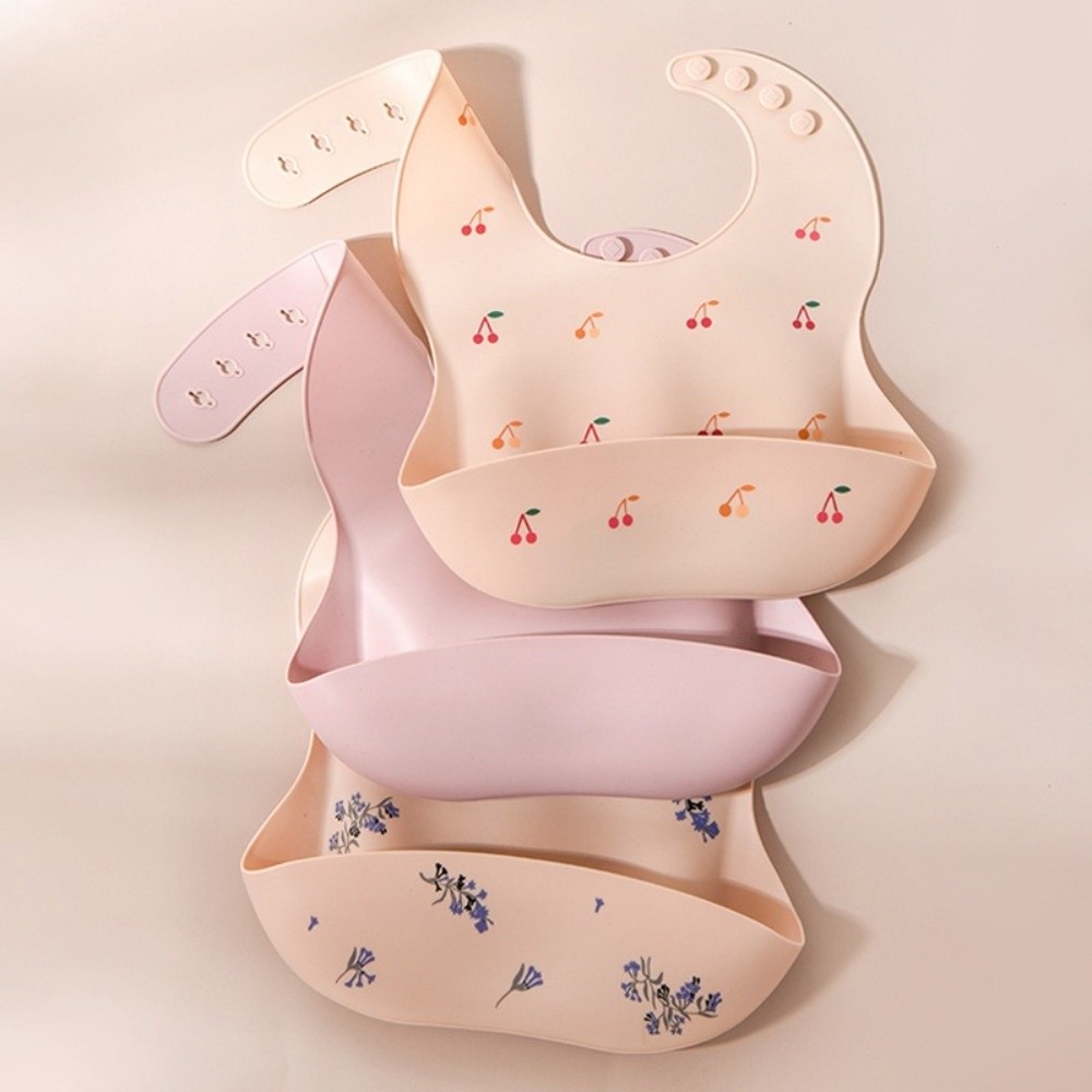 Waterproof Baby Bibs Silicone - 새로운 실리콘 아기 식사용 턱받이 조절