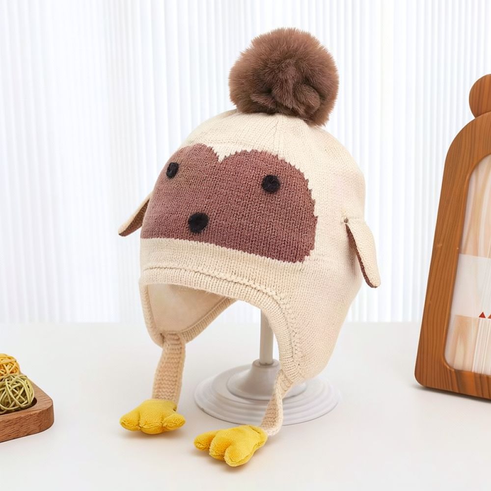 사랑스러운 아기용 니트 귀덮개 모자, 겨울용 따뜻한 만 - Infant Beanie Hat With Ears 리뷰 및 가격