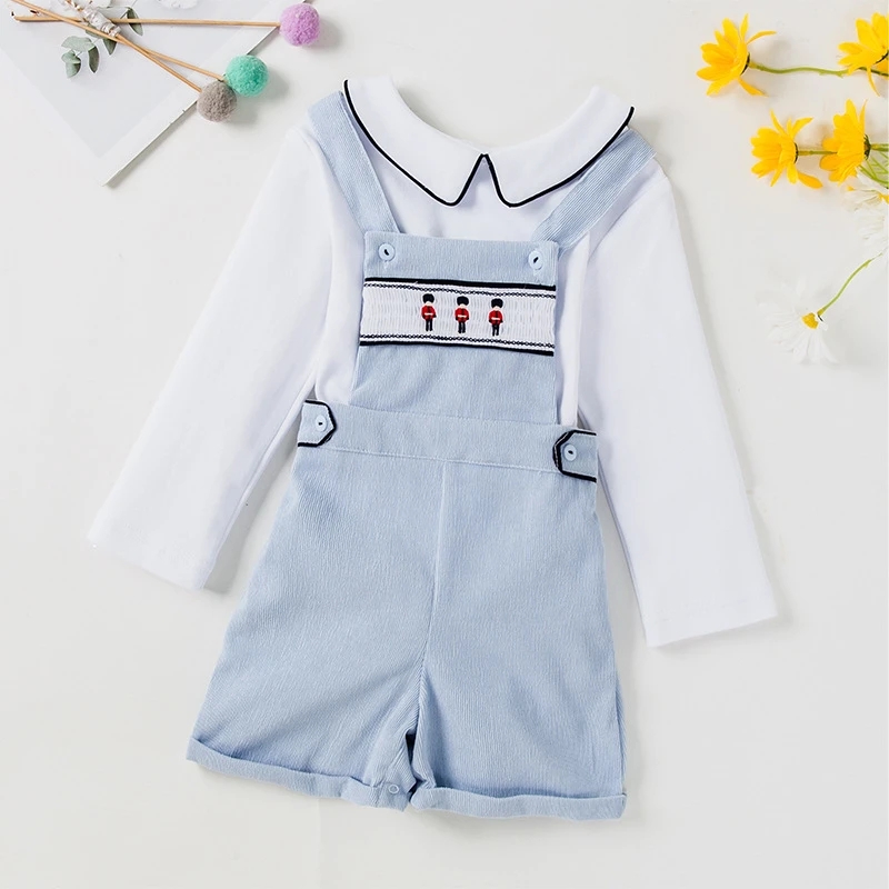 소년 스페인어 복장 아기 옷 유아 위쪽 및 아래쪽 세트 - Baby Boy Suit Set Baptism 리뷰 및 가격